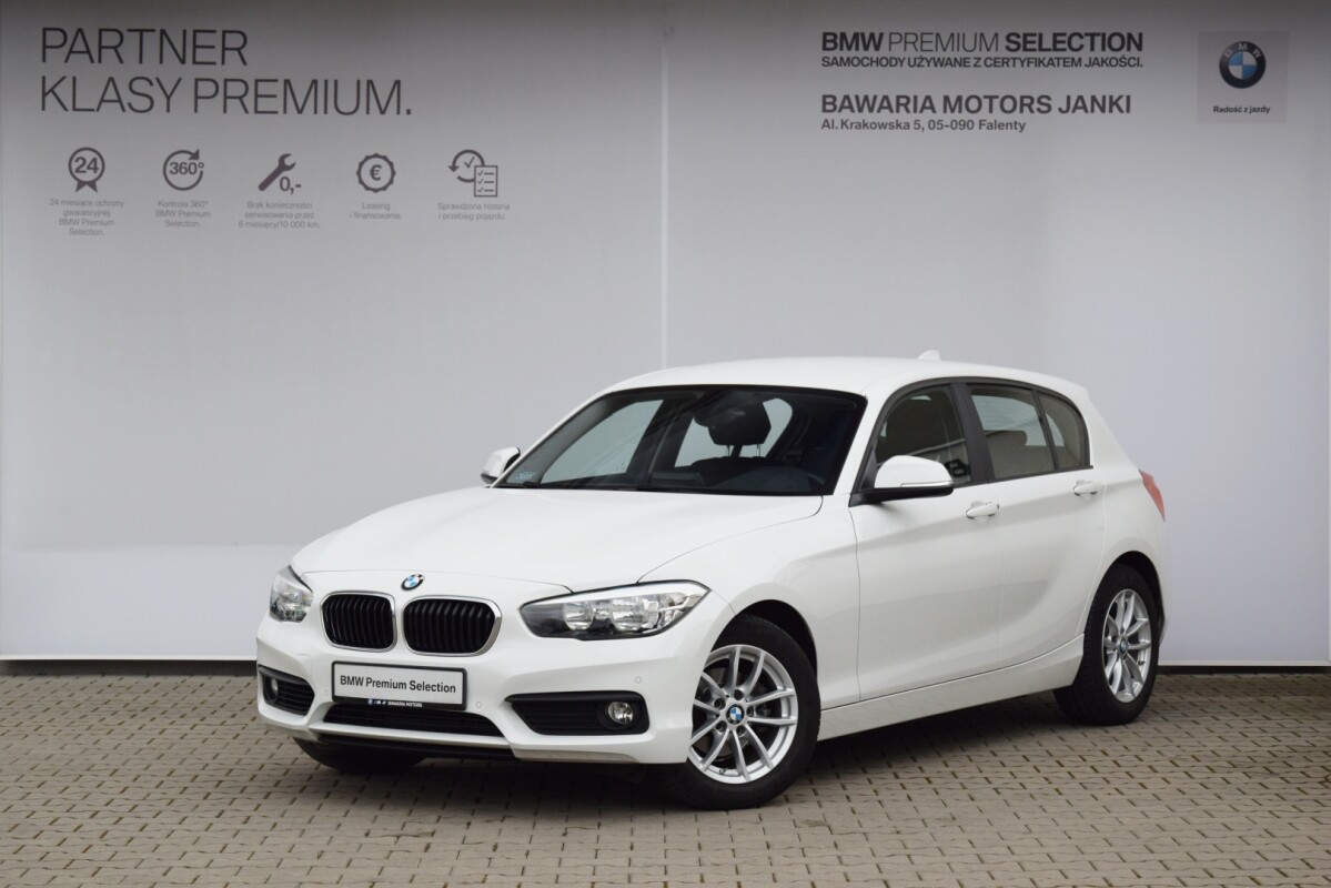 Używany BMW Seria 1 5-drzwiowe 2019 118 Biały