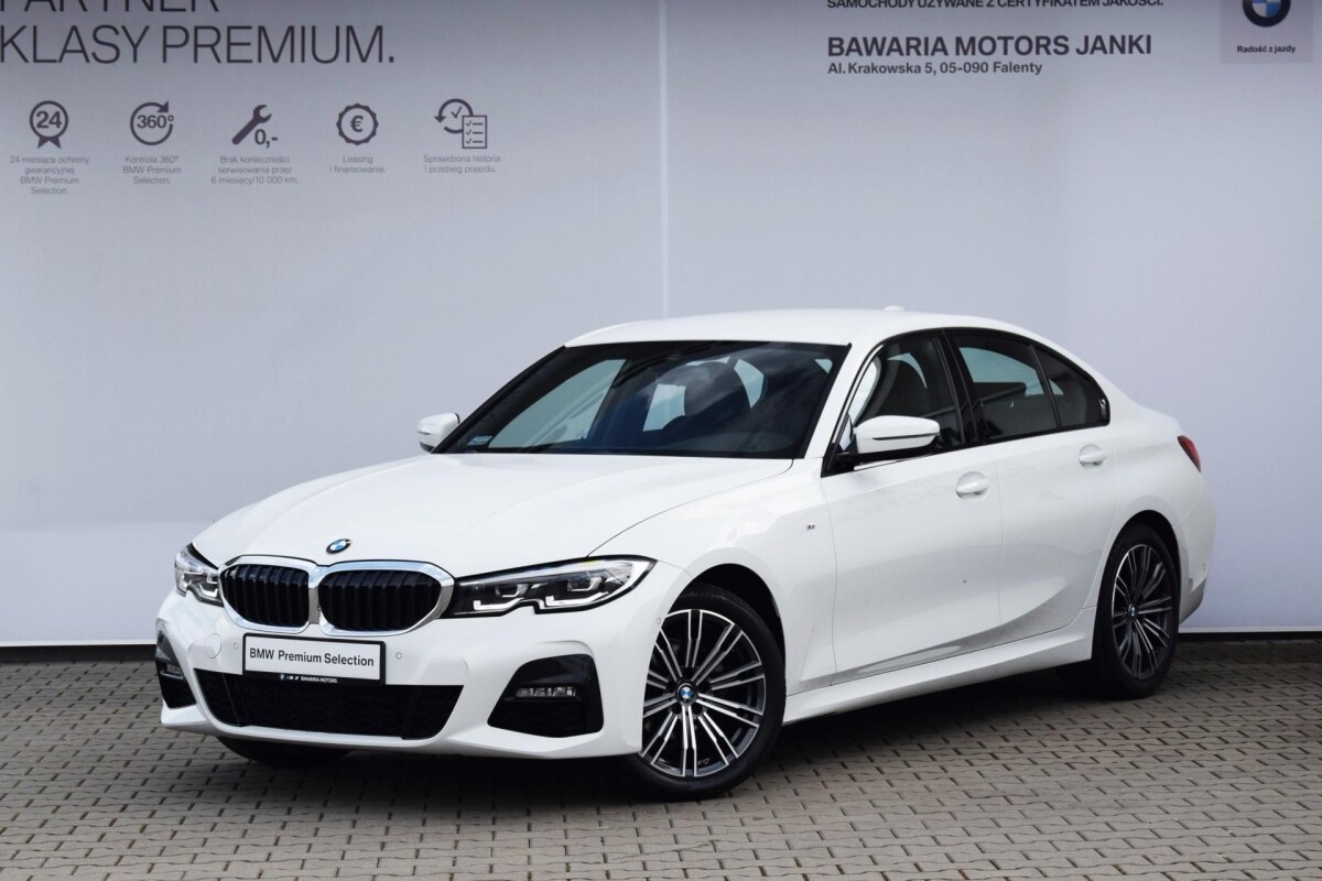 Używany BMW Seria 3 2020 G20 Biały