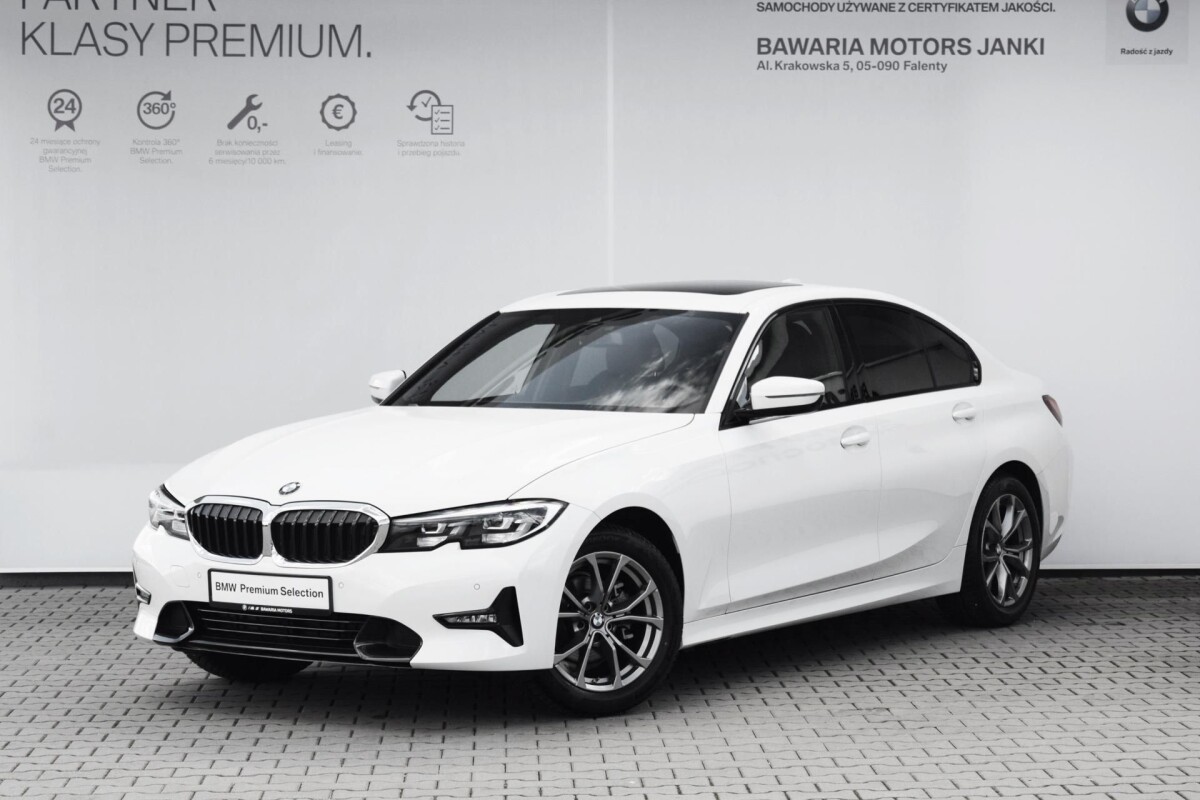 Używany BMW Seria 3 2019 G20 Biały