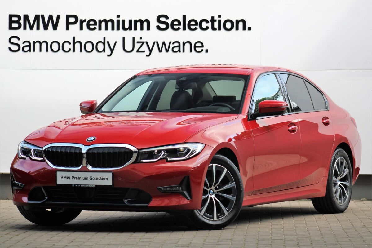 Używany BMW Seria 3 2020 G20 Czerwony