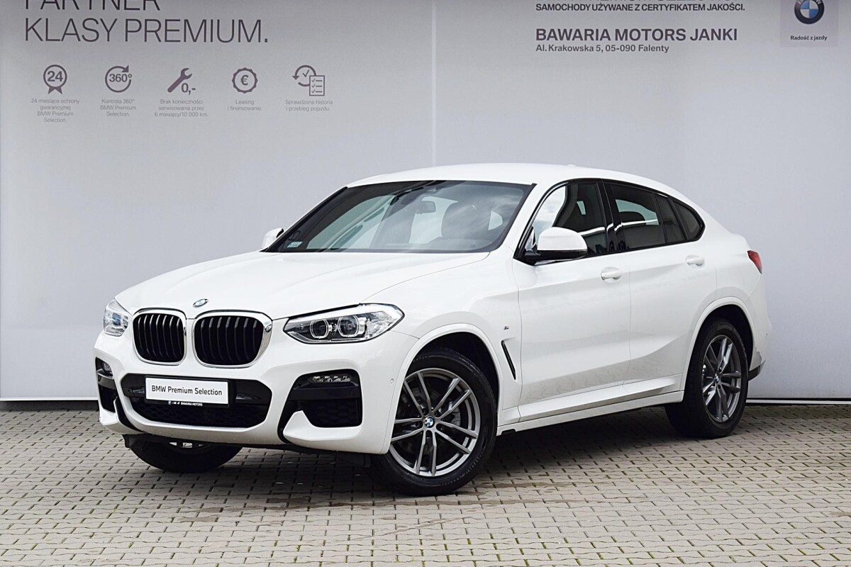 Używany BMW X4 2020 G29 Biały