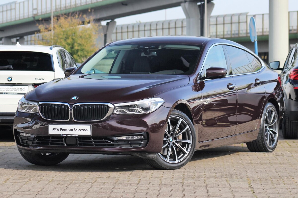 Używany BMW 6GT 2018  Bordowy