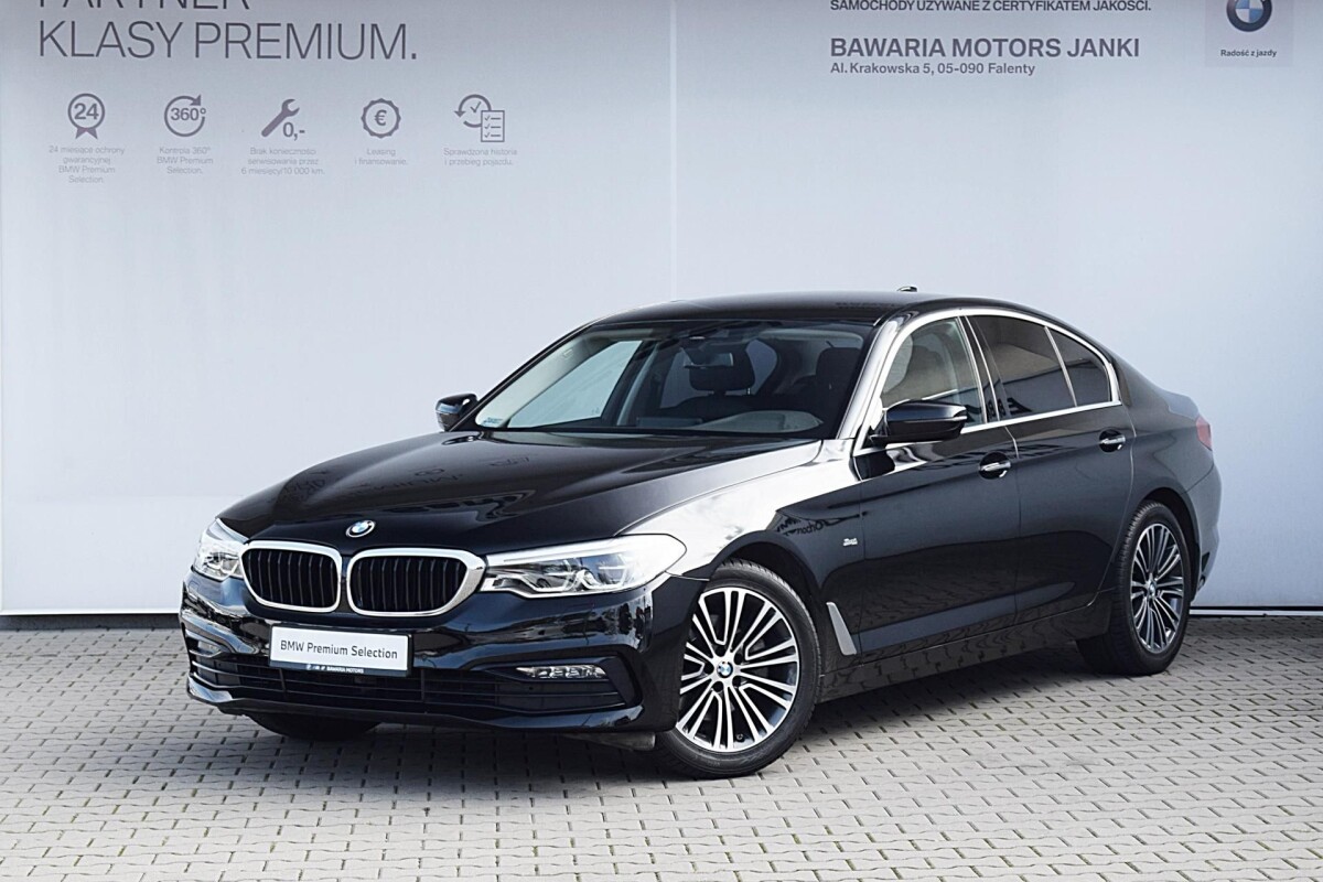 Używany BMW Seria 5 2018 G30 Czarny