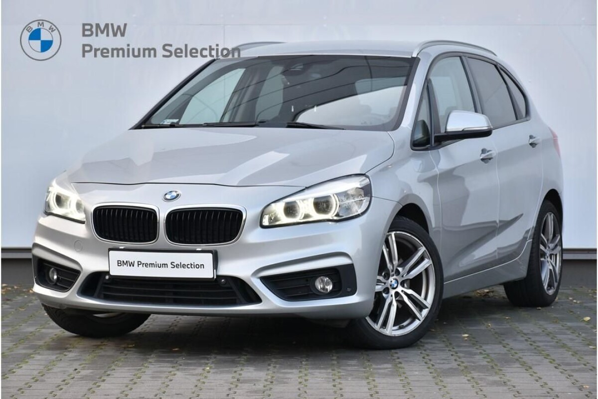 Używany BMW Seria 2 2014  Srebrny