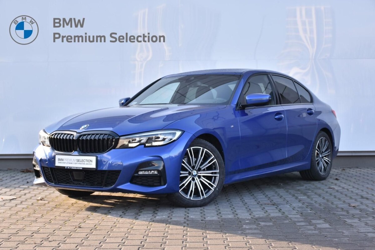 Używany BMW Seria 3 2020 G20 Niebieski