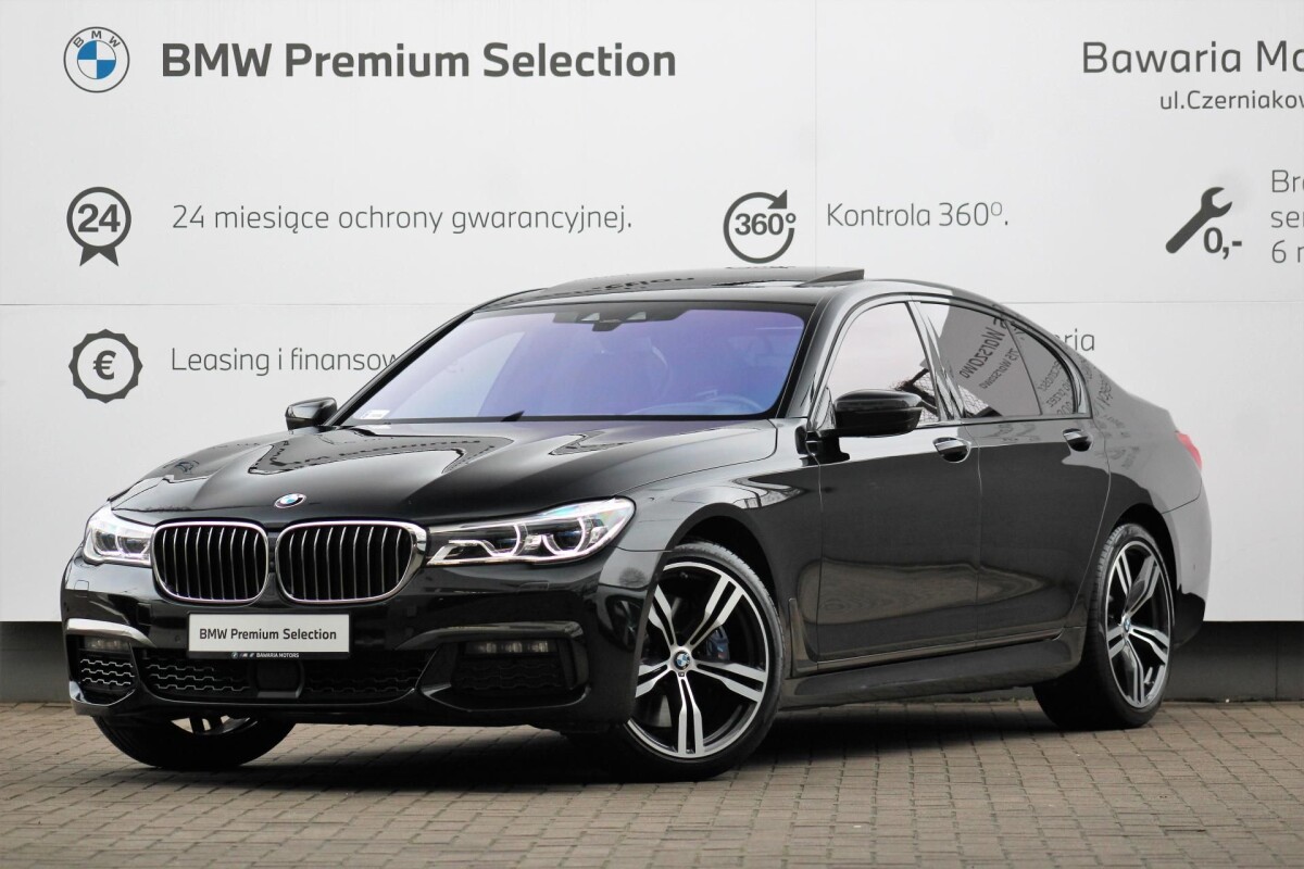Używany BMW Seria 7 2018 G11 Czarny