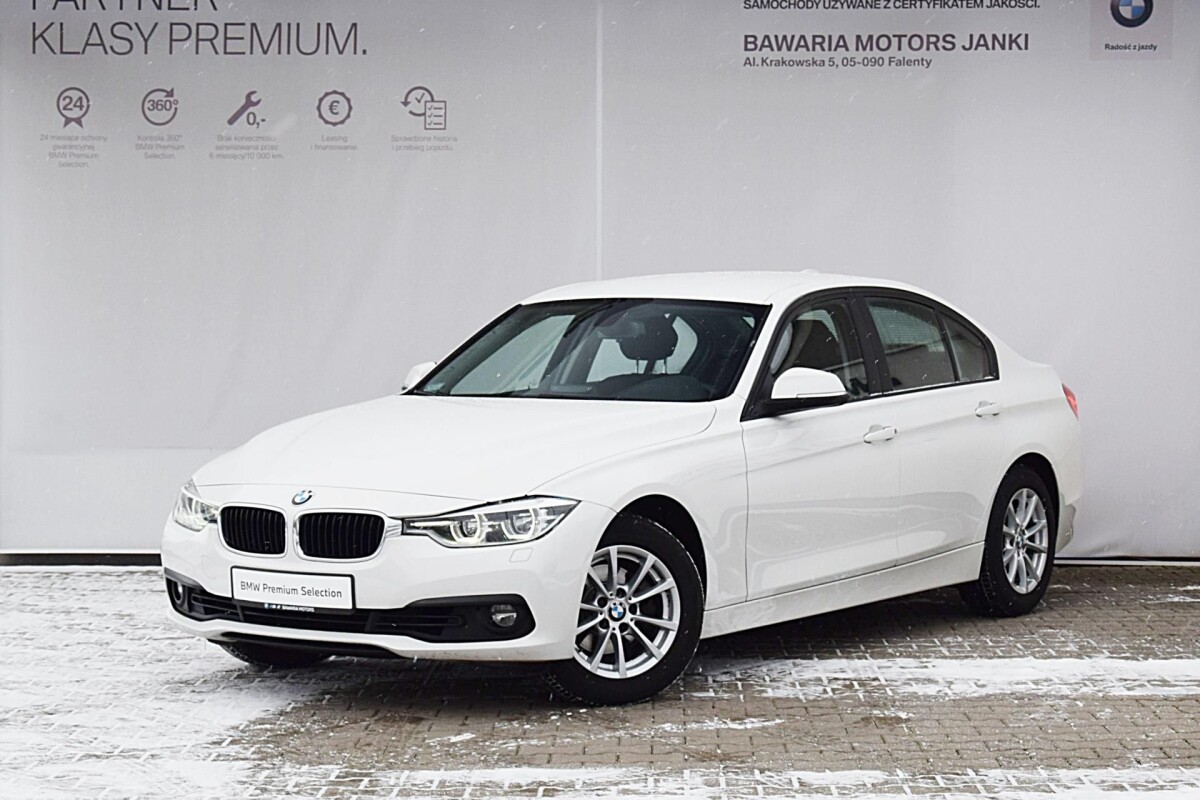 Używany BMW Seria 3 2018 F30 Biały