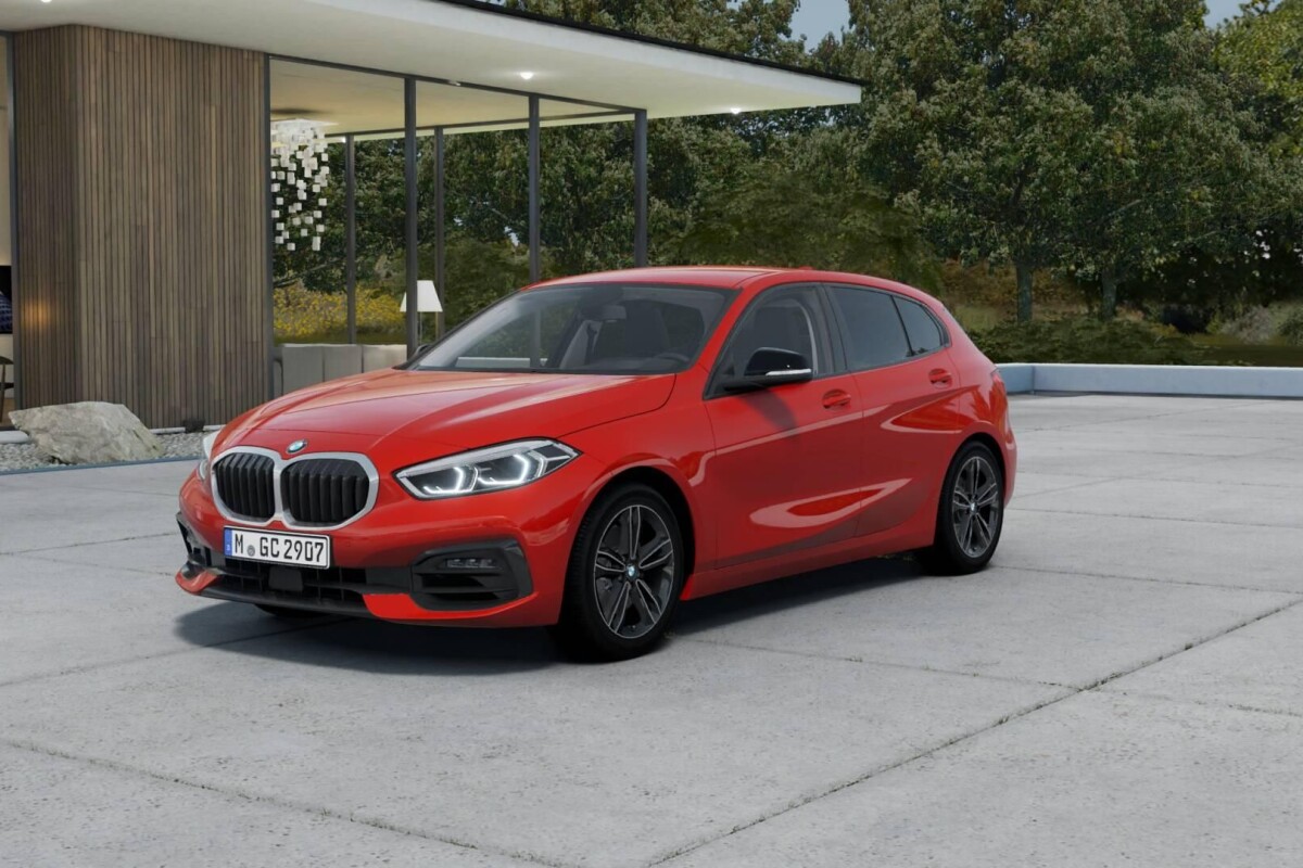 Używany BMW Seria 1 2020 F40 Czerwony