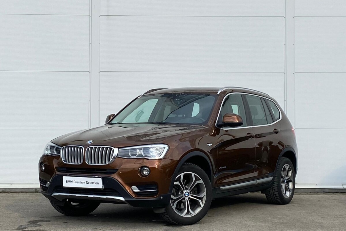 Używany BMW X3 2017 F25 Brązowy