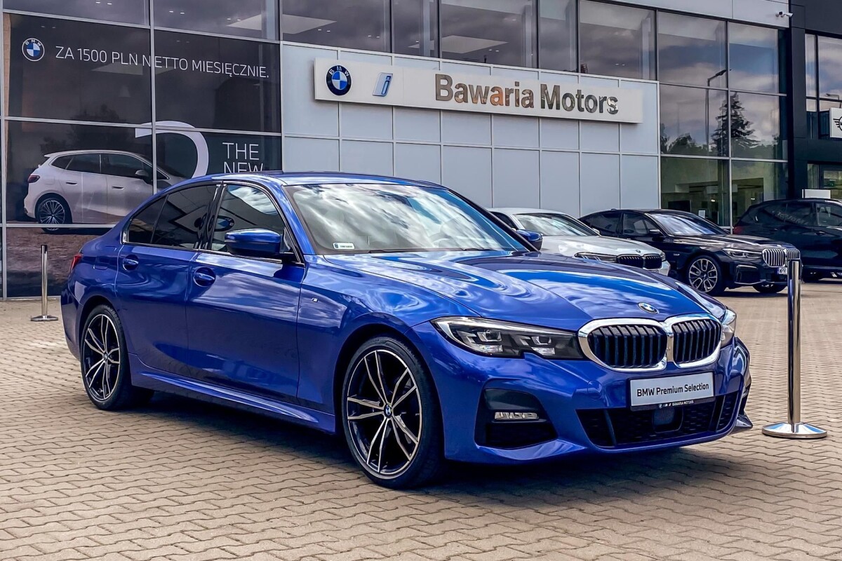 Używany BMW Seria 3 2020 G20 Niebieski