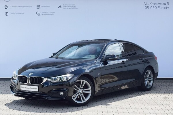 Używany BMW Seria 4 2017  Czarny