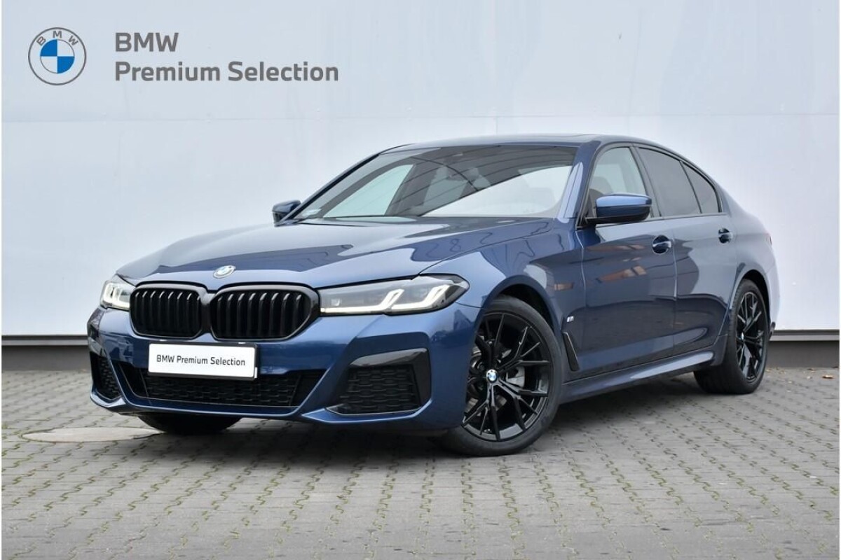 Używany BMW Seria 5 2021 G30 Niebieski
