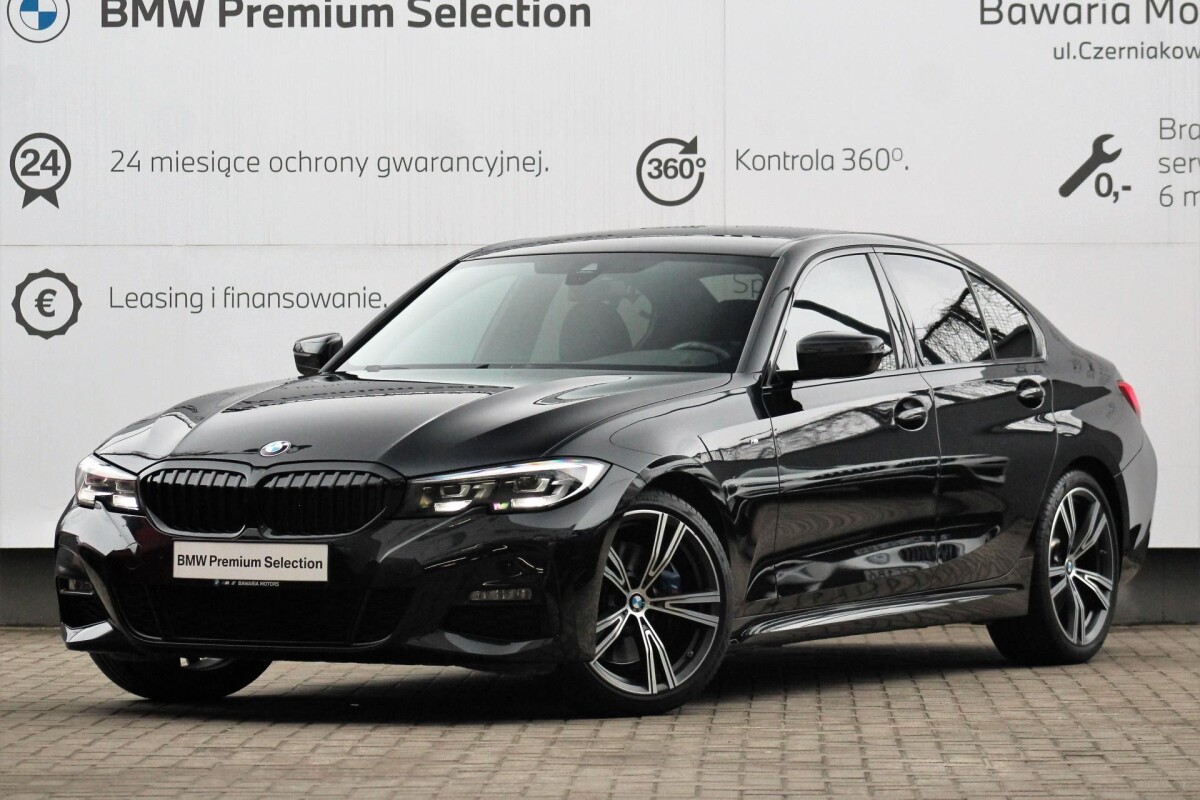 Używany BMW Seria 3 2019 G20 Czarny