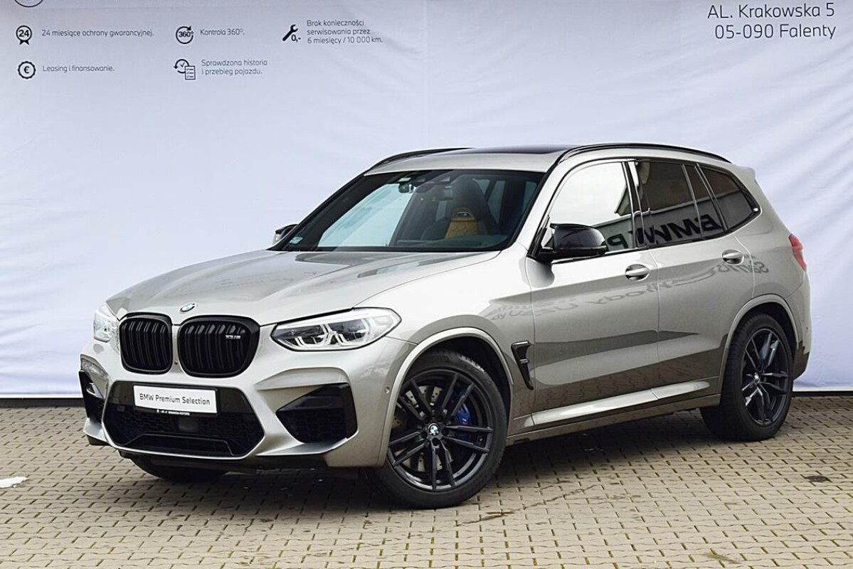 Używany BMW X3 M 2019  Srebrny