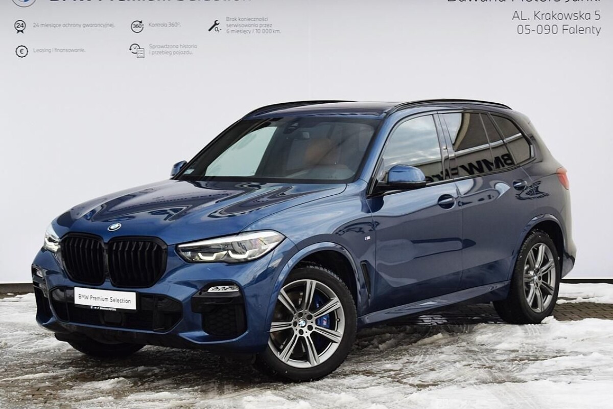 Używany BMW X5 2018 G05 Niebieski