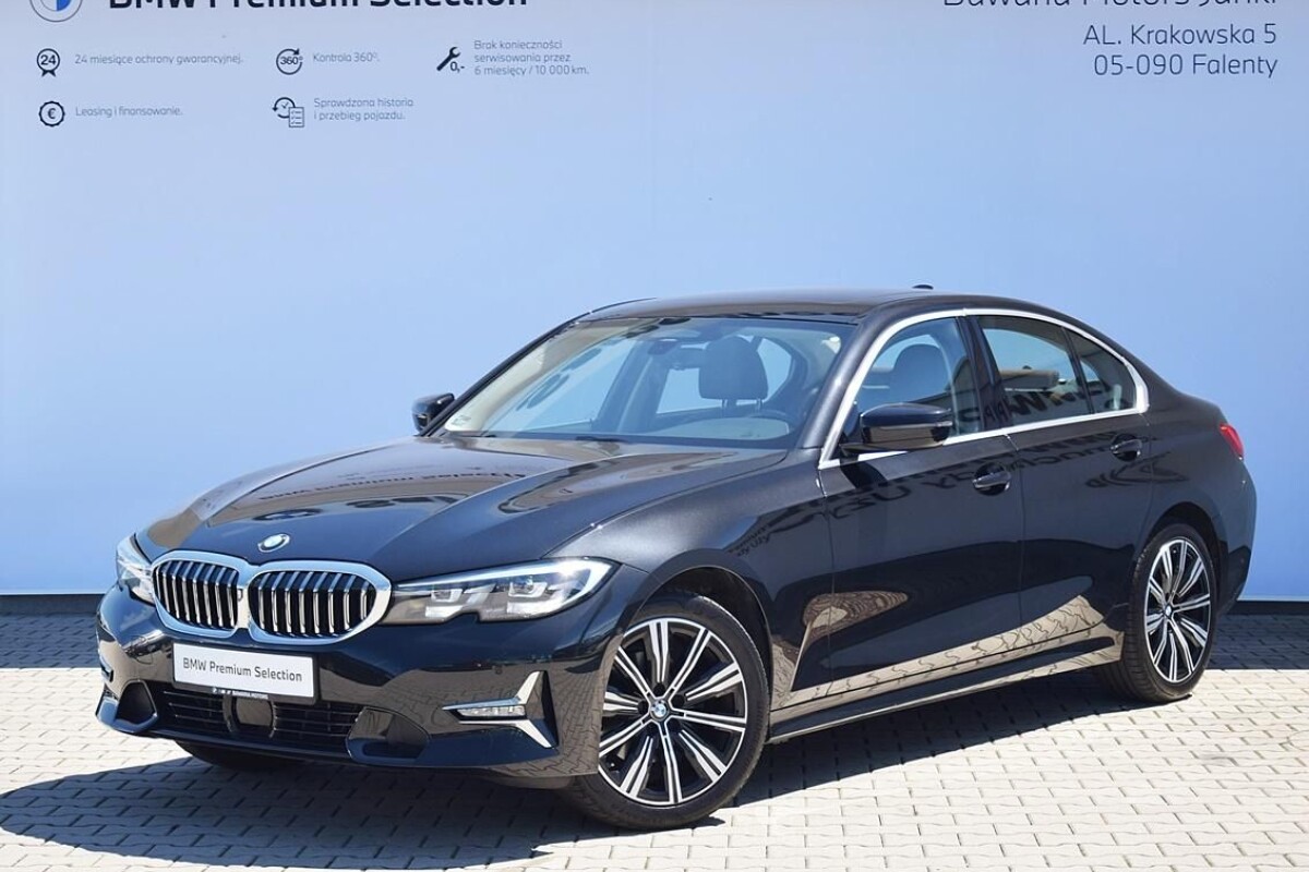 Używany BMW Seria 3 2020 G20 Czarny