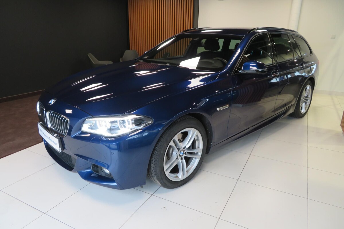 Używany BMW Seria 5 2017 F10 Niebieski