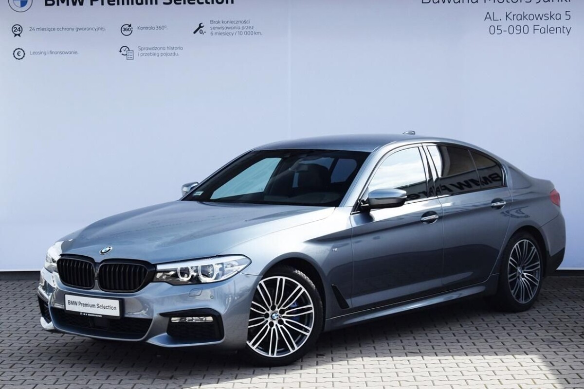 Używany BMW Seria 5 2017 G30 Szary