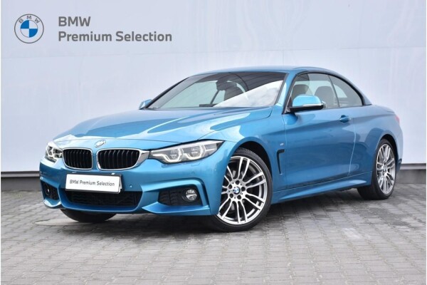 Używany BMW Seria 4 2018  Niebieski