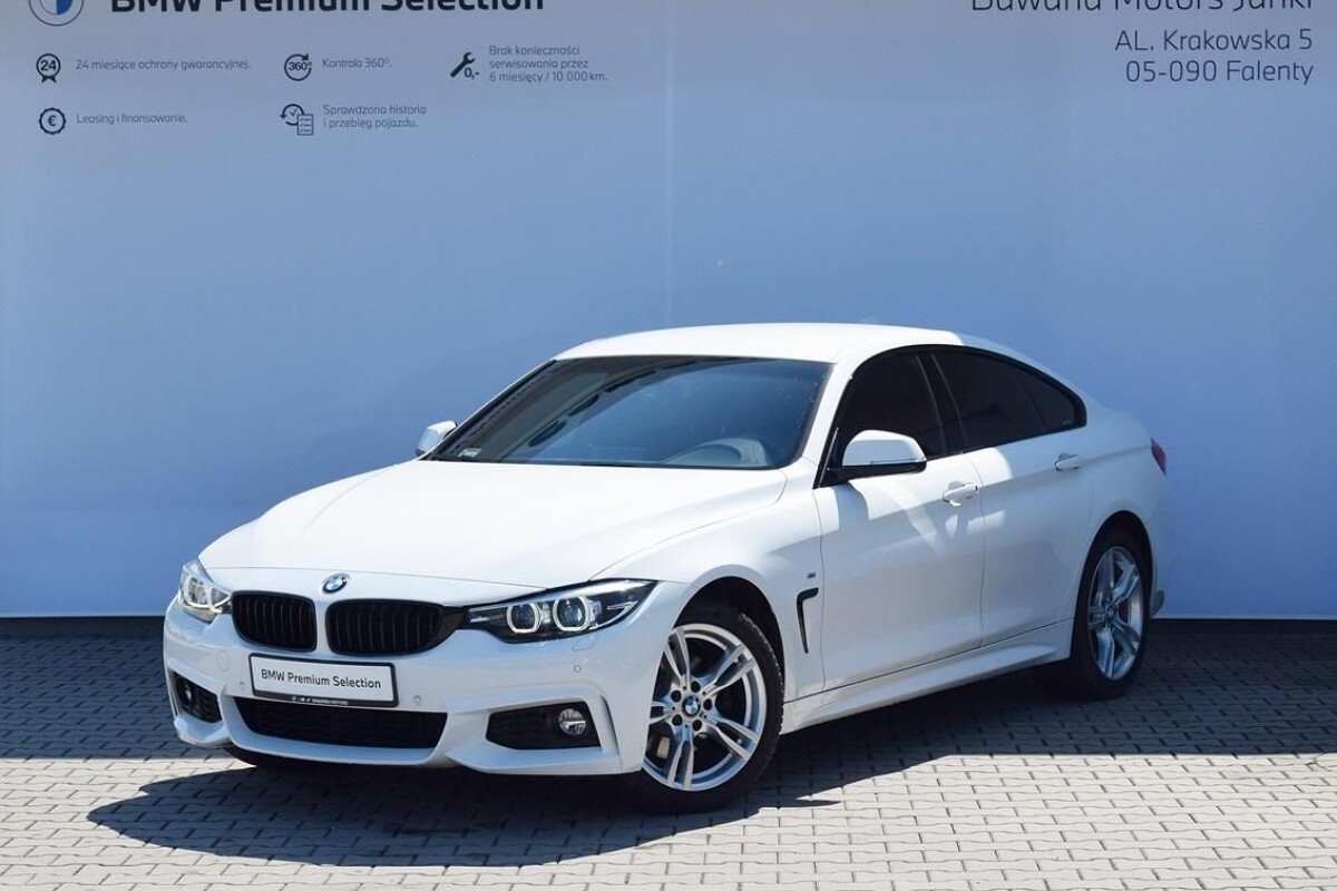 Używany BMW Seria 4 2020  Biały