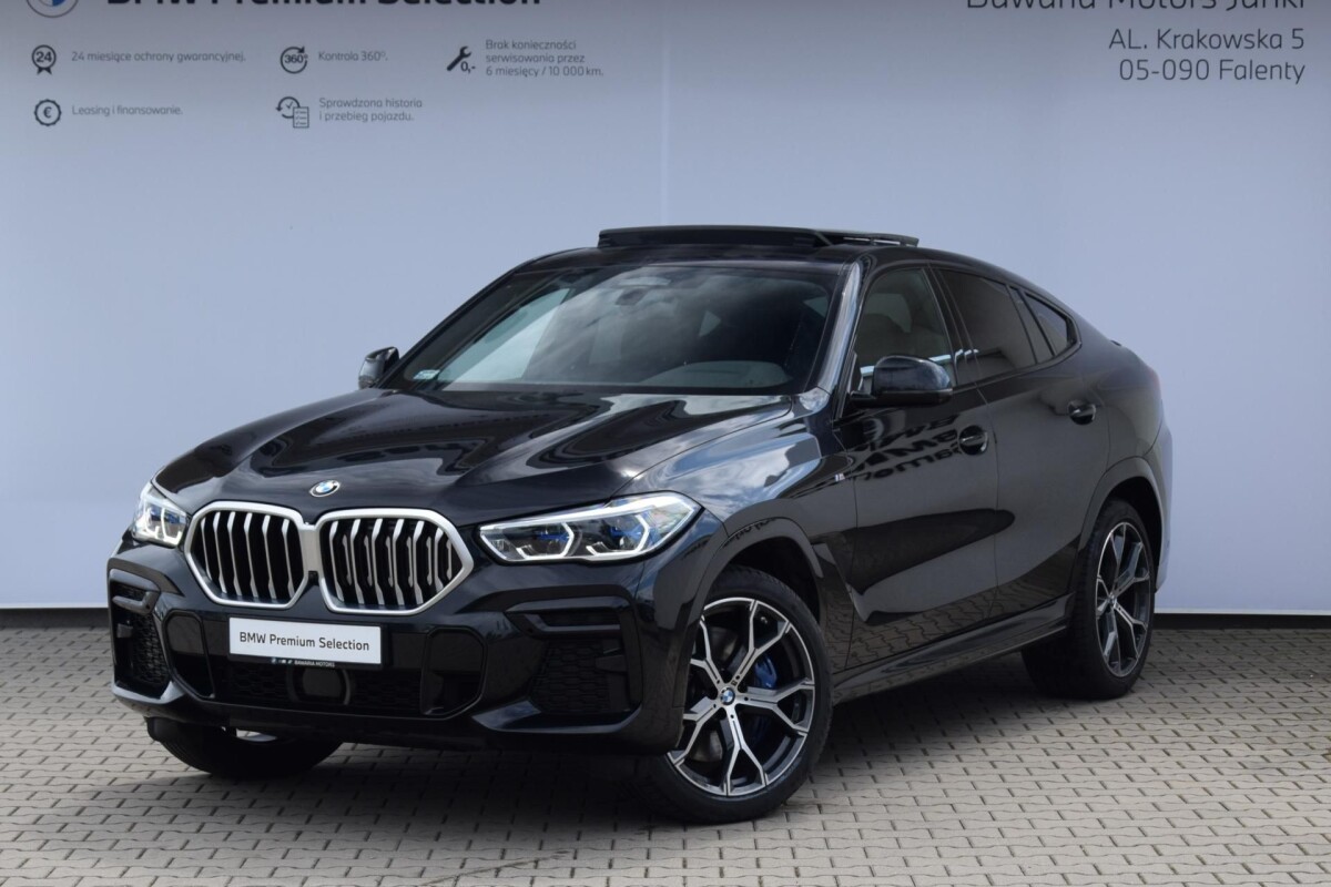 Używany BMW X6 2022 G06 Czarny