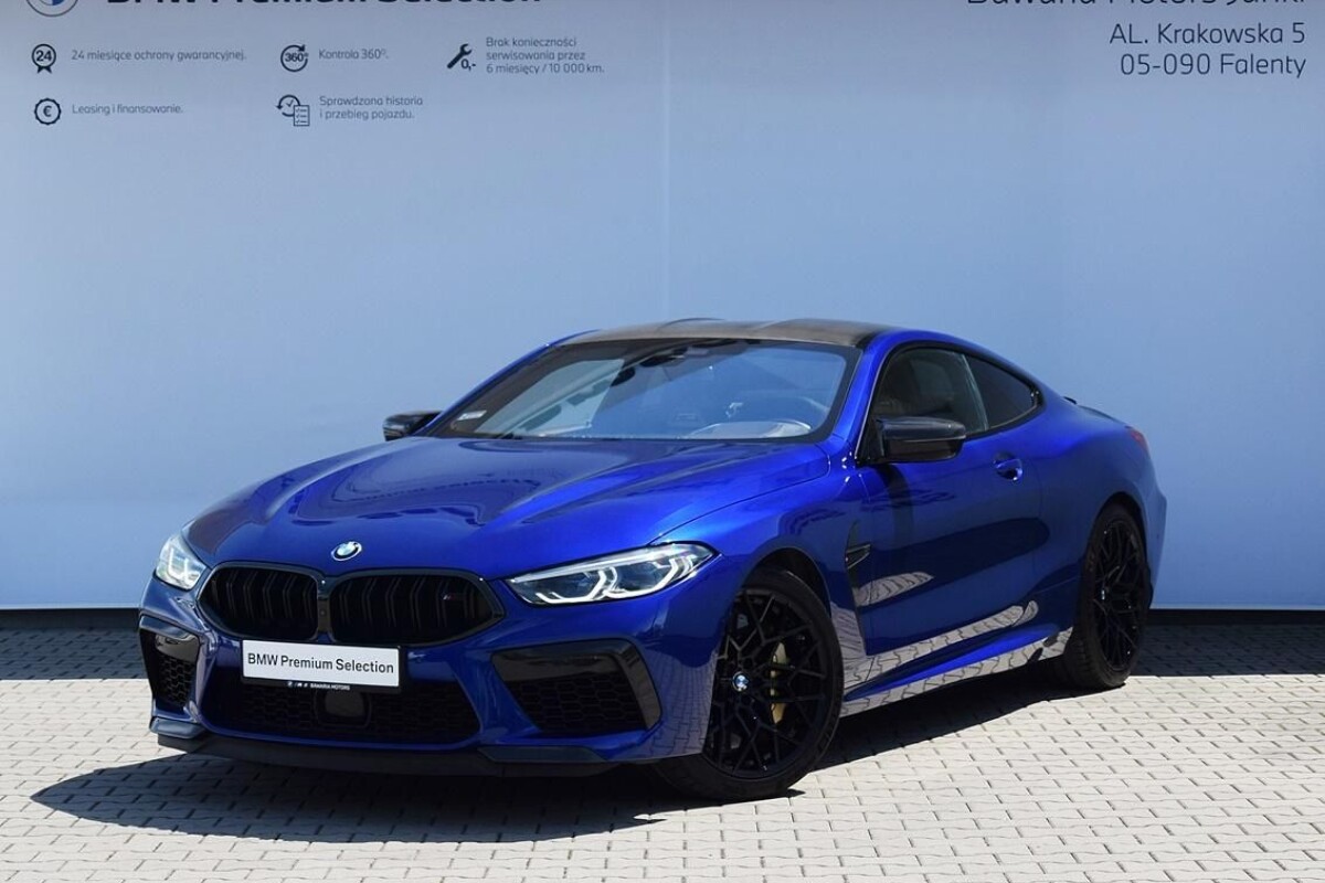 Używany BMW M8 2019  Niebieski