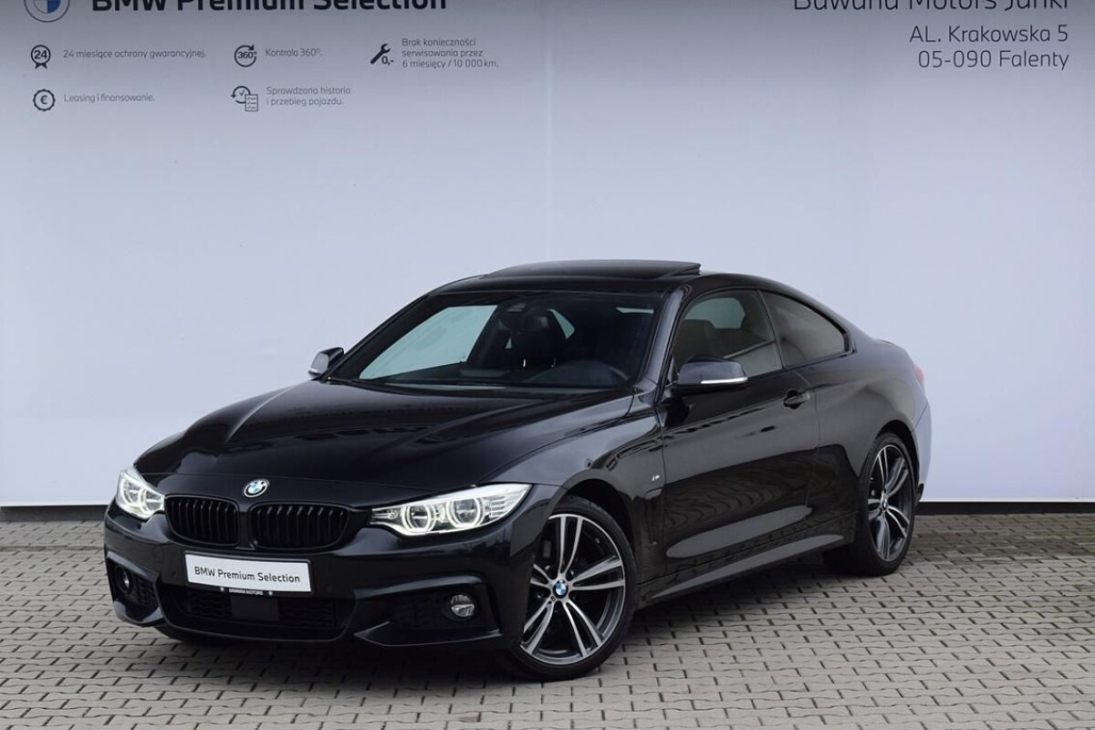 Używany BMW Seria 4 2015  Czarny