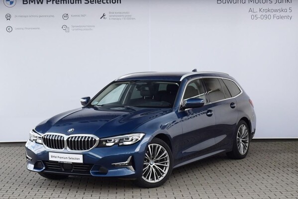 Używany BMW Seria 3 2020 G20 Niebieski