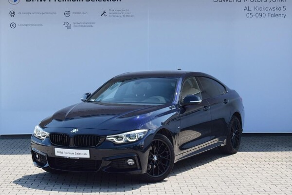 Używany BMW Seria 4 2019  Czarny
