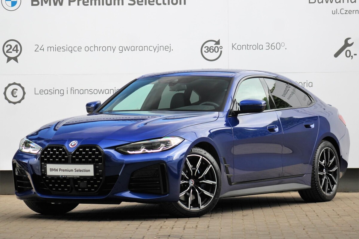 Używany BMW Seria 4 2022  Niebieski