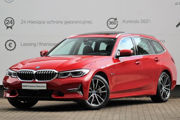 Używany BMW Seria 3 2022 G20 Czerwony