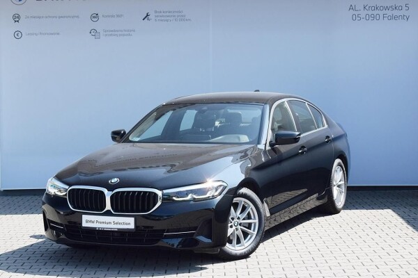 Używane BMW Seria 5 2021 G30 Czarny