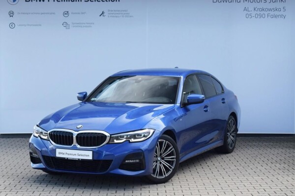 Używane BMW Seria 3 2019 G20 Niebieski