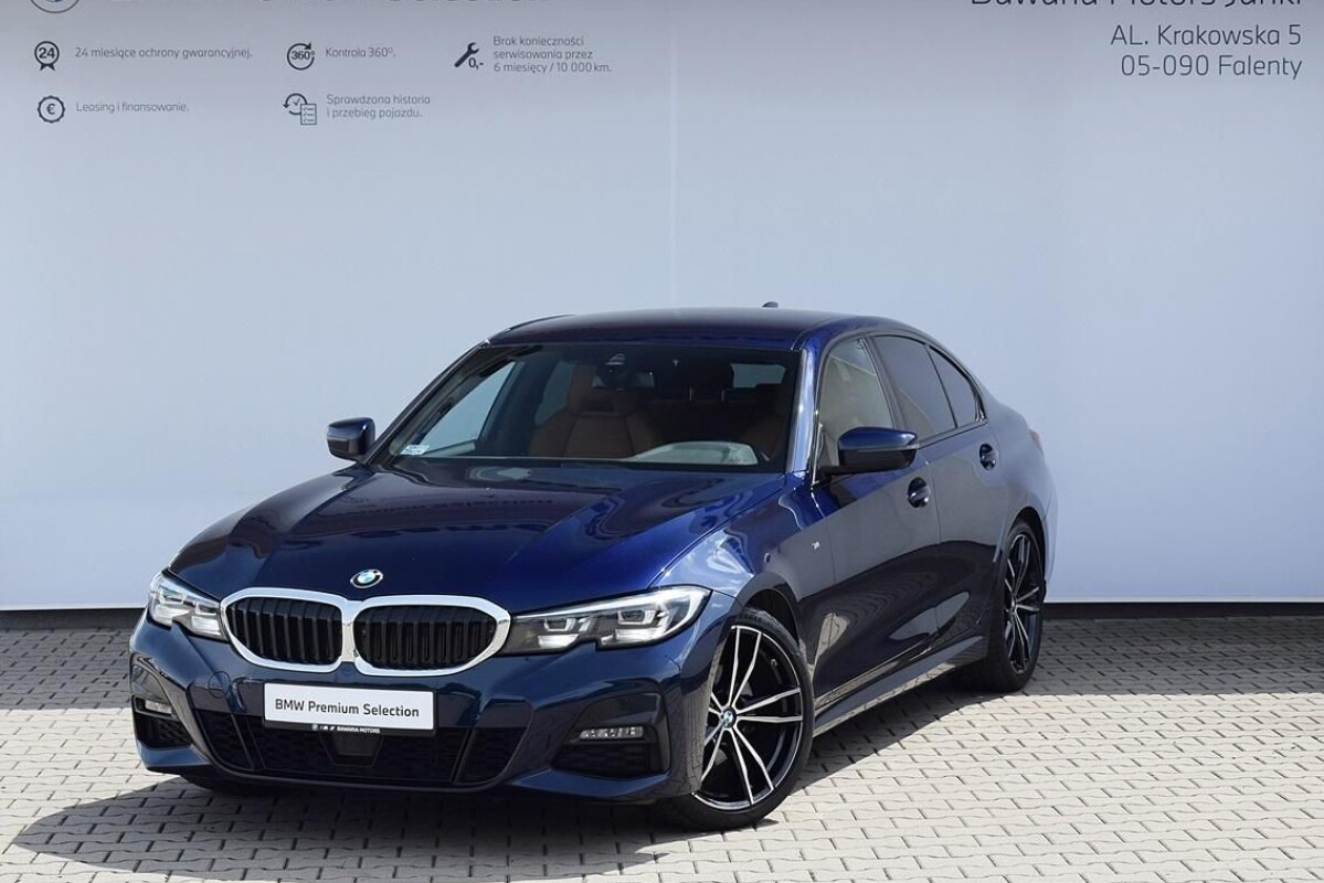 Używany BMW Seria 3 2021 G20 Niebieski