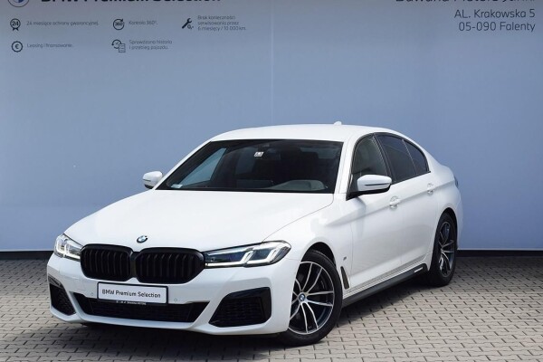 Używany BMW Seria 5 2021 G30 Biały