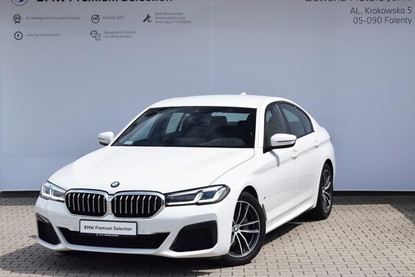 Używane BMW Seria 5 2021 G30 Biały