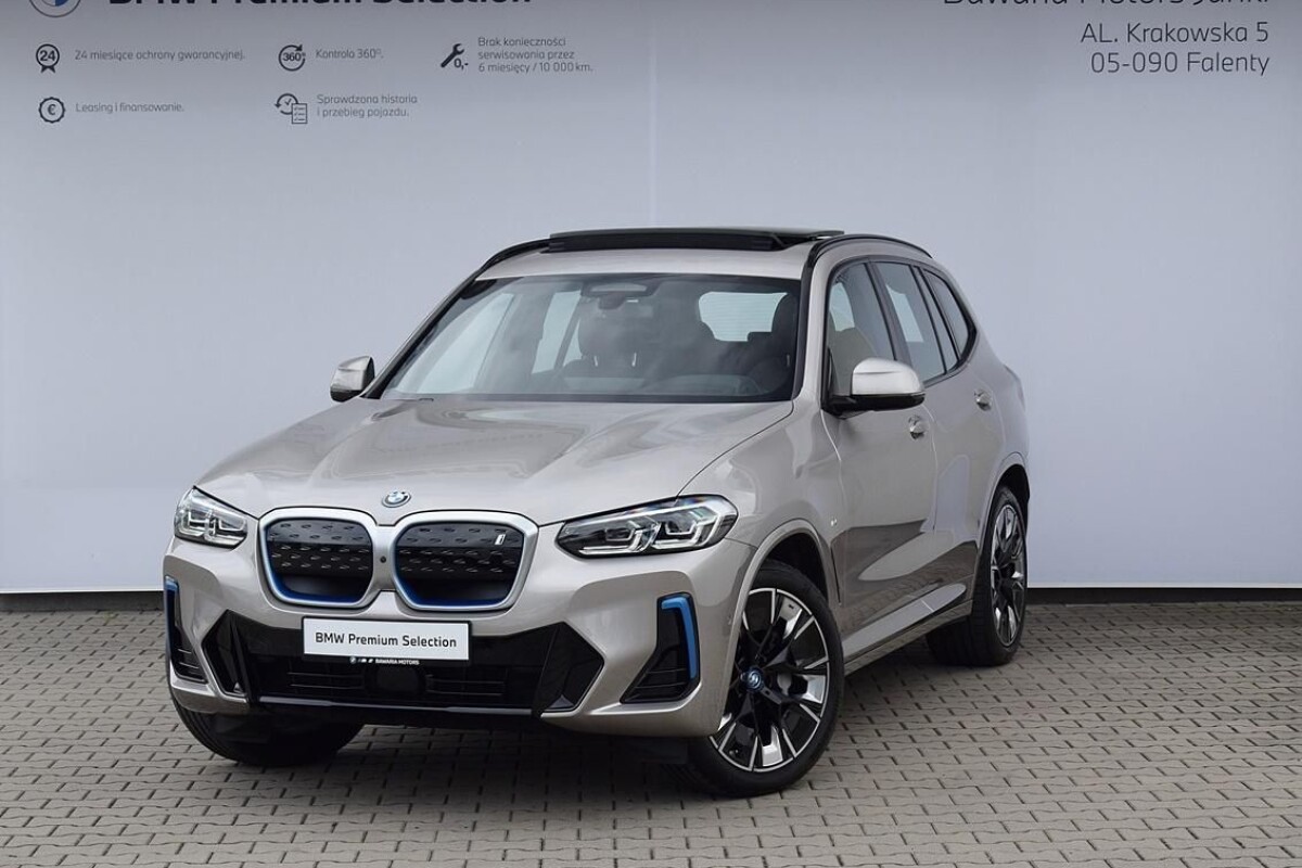 Używany BMW iX3 2022  Srebrny
