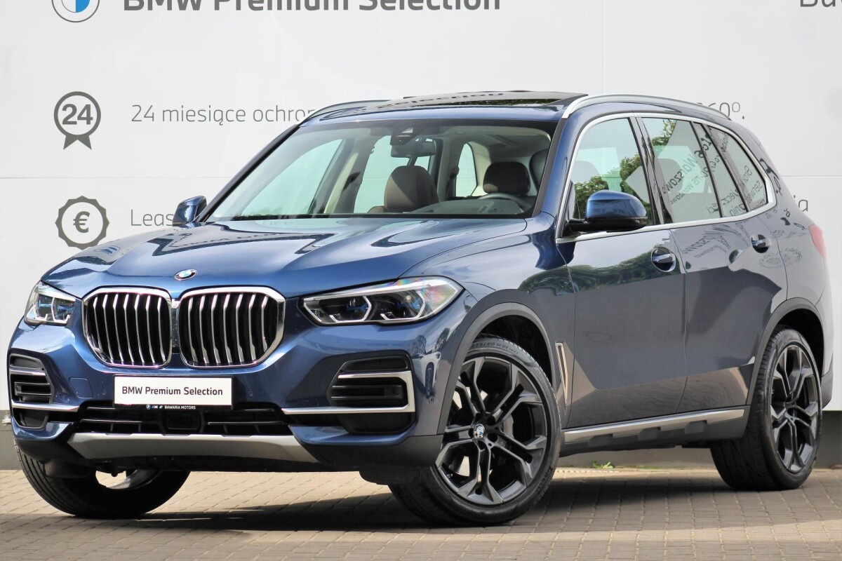 Używany BMW X5 2022 G05 Granatowy