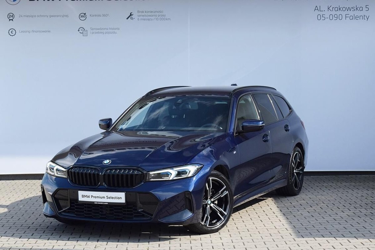 Używany BMW Seria 3 2022 G20 Niebieski