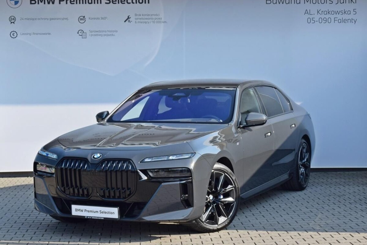 Używany BMW Seria 7 2022 G70 Szary