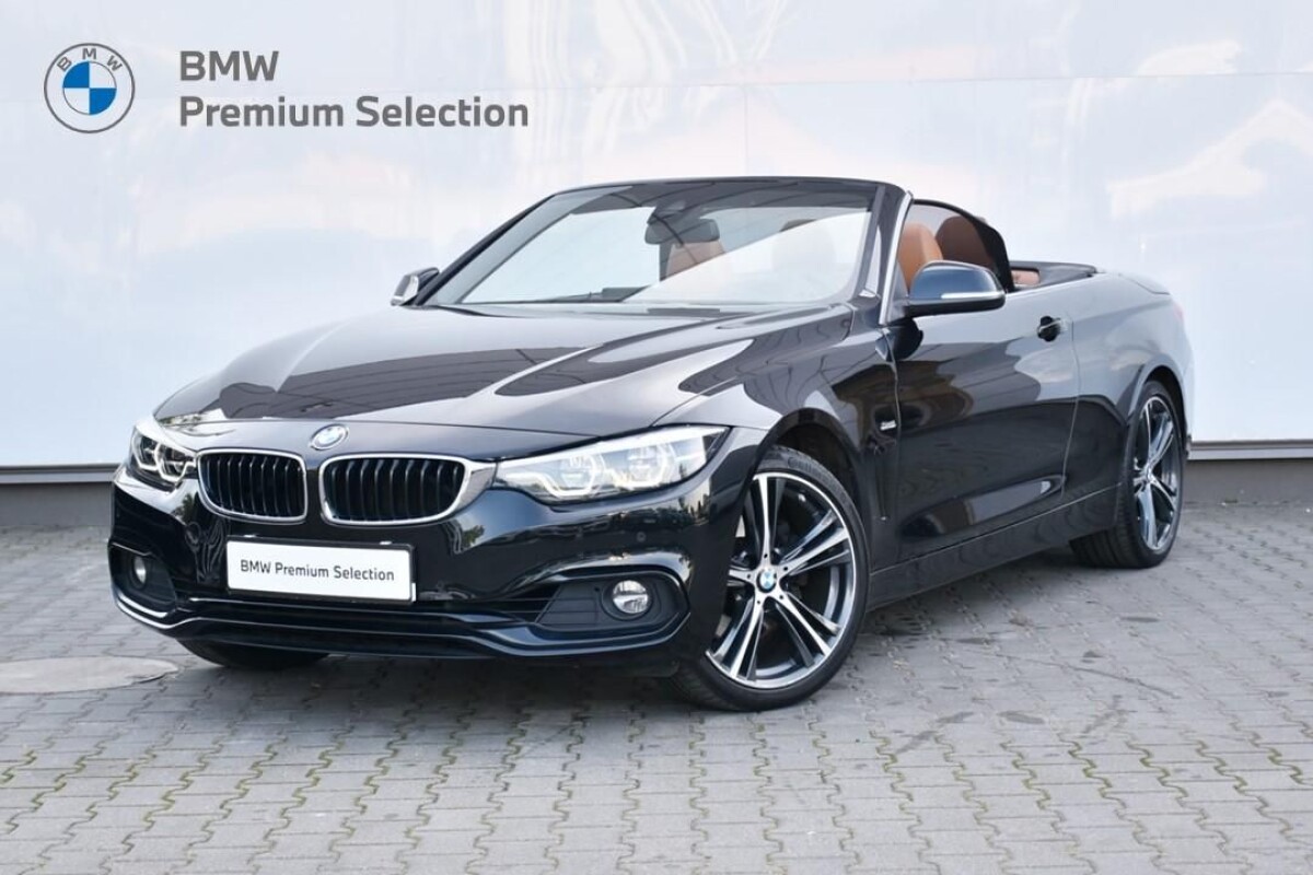 Używany BMW Seria 4 2018  Czarny