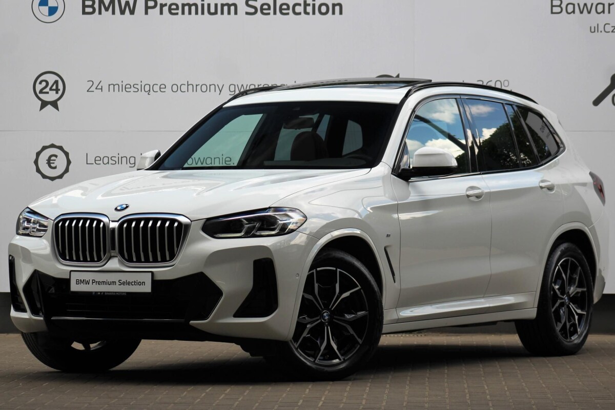 Używany BMW X3 2022 G01 Biały