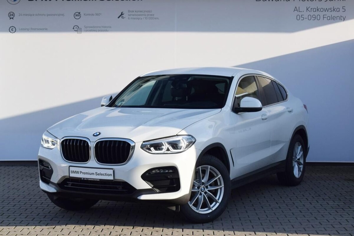 Używany BMW X4 2020 G02 Biały