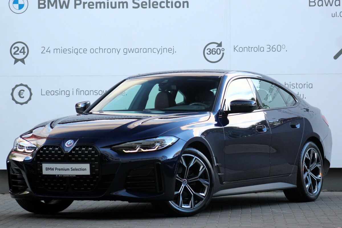 Używany BMW Seria 4 2022  Niebieski