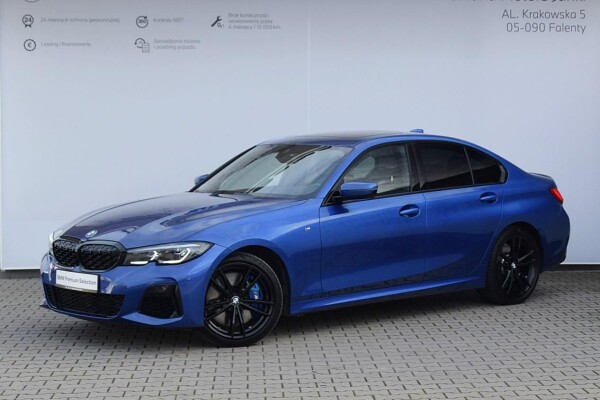 Używane BMW Seria 3 2021 G20 Niebieski