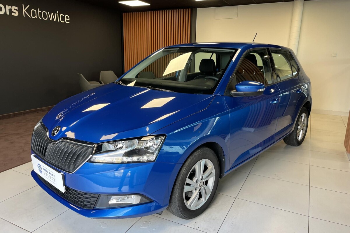 Używany Skoda Fabia 2019 III Niebieski