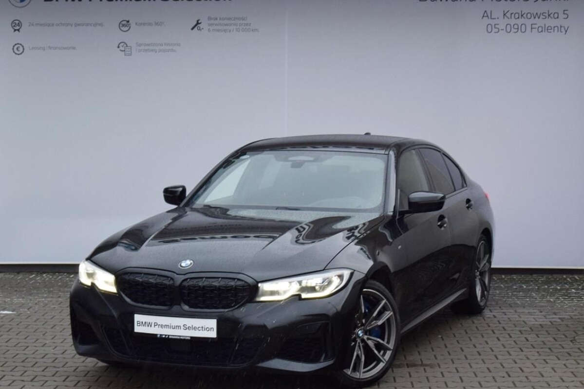 Używany BMW Seria 3 2019 G20 Czarny