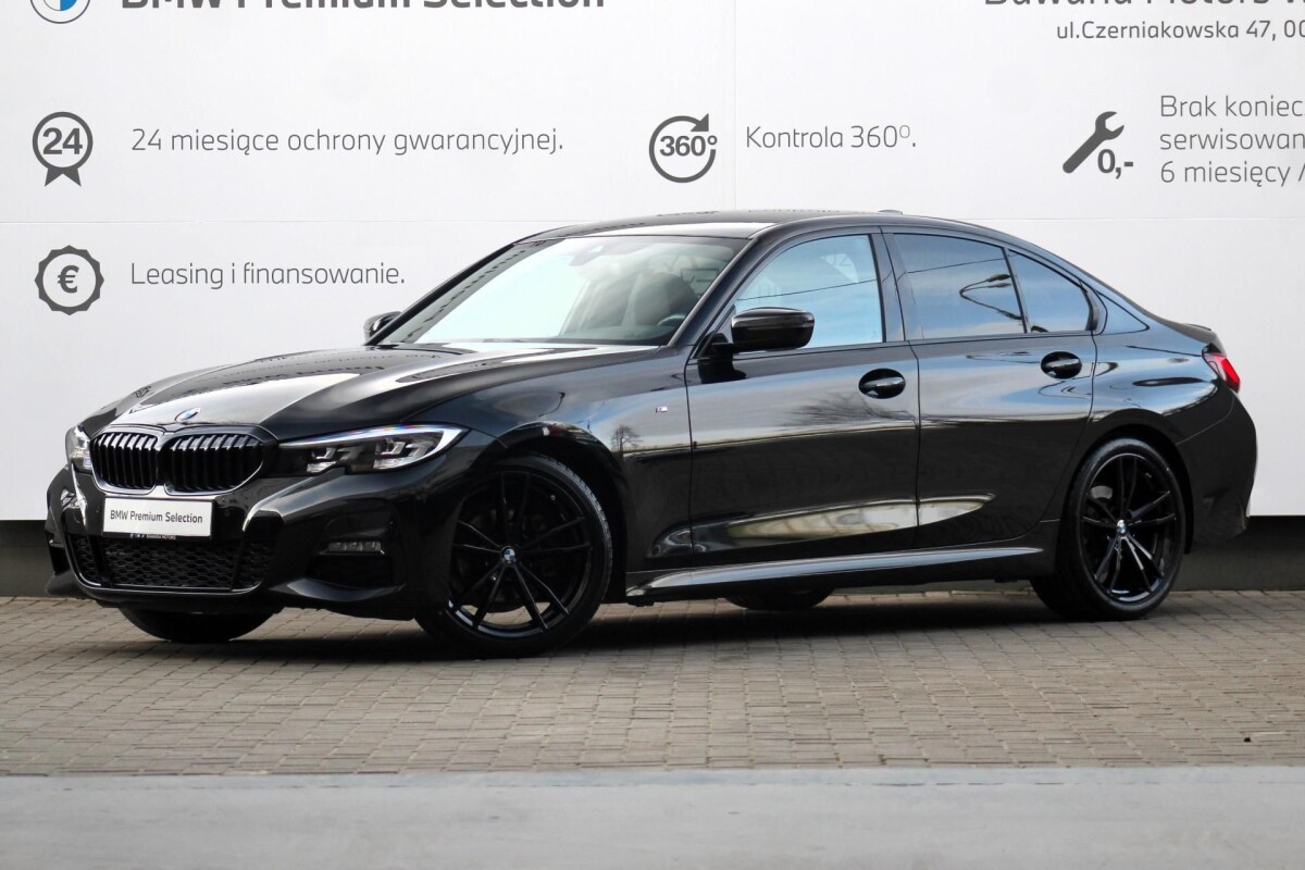 Używany BMW Seria 3 2022 G20 Czarny