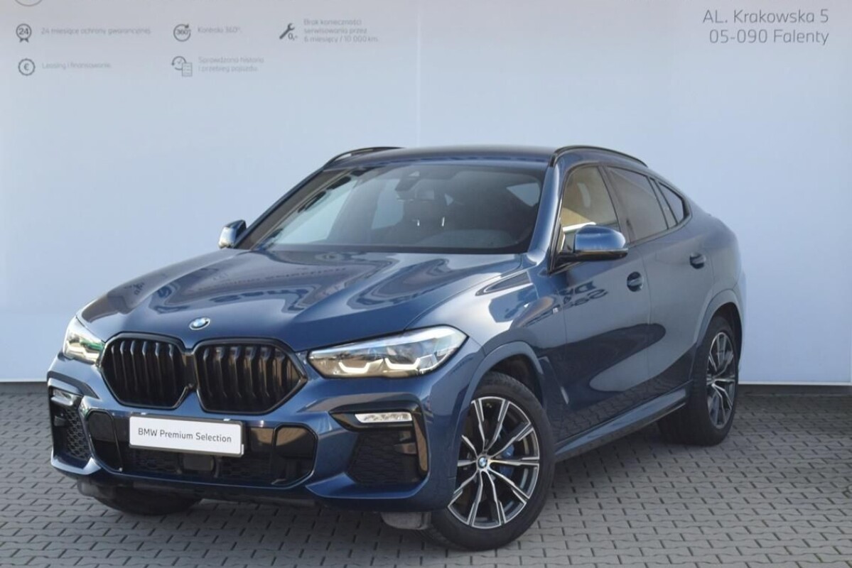 Używany BMW X6 2020 G06 Niebieski