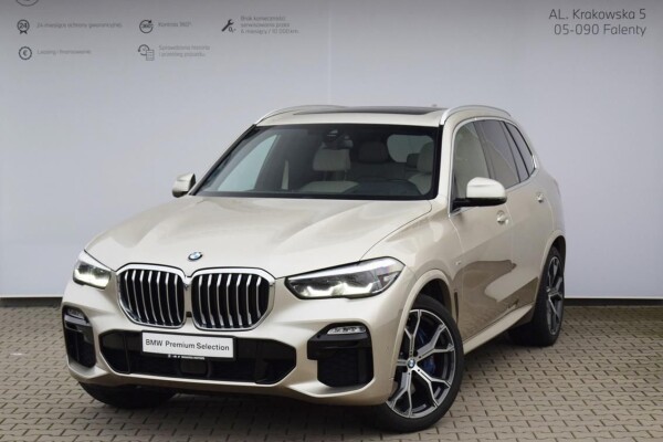 Używane BMW X5 2019 G05 Złoty